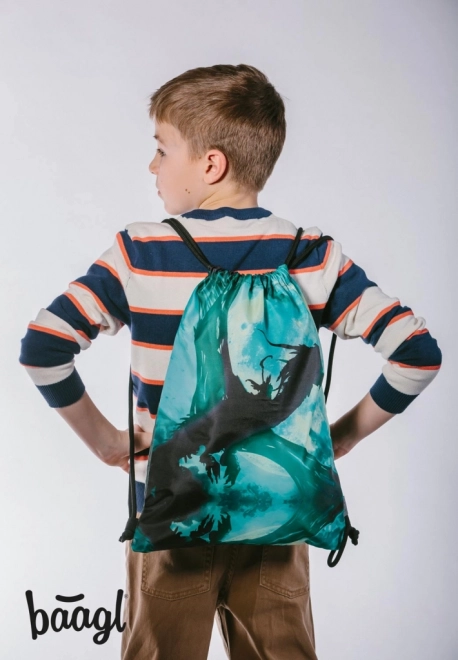 ENSEMBLE BAAGL 3 Ergo Drak : cartable, trousse, sac