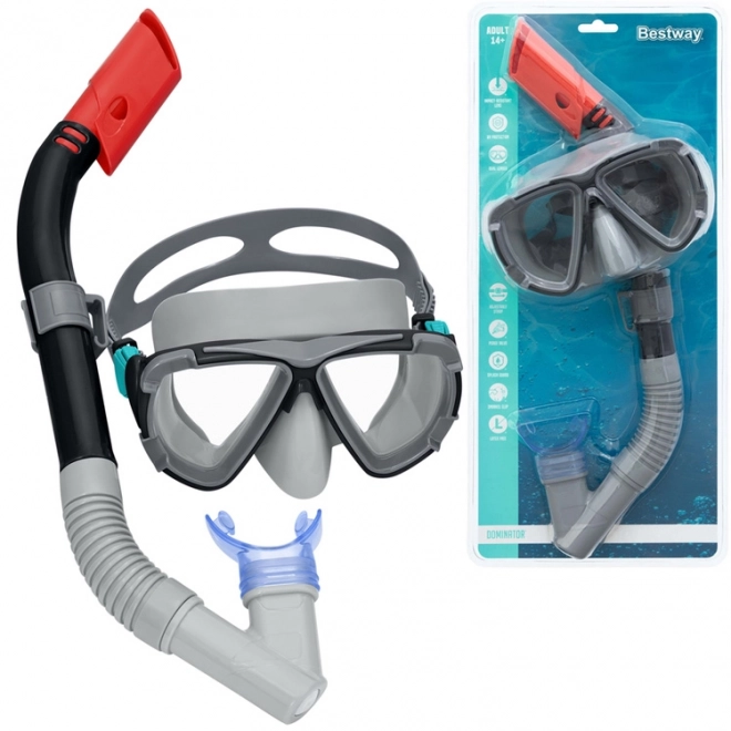 Masque et tuba pour plongée Bestway – Noir