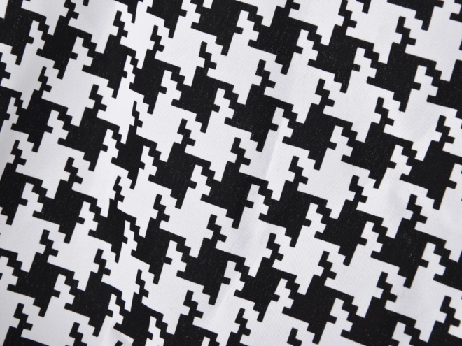 Motif pied-de-poule stylé