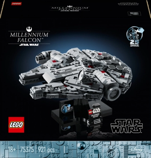 Lego Star Wars 75375 Faucon Millenium – modèle de collection pour adultes