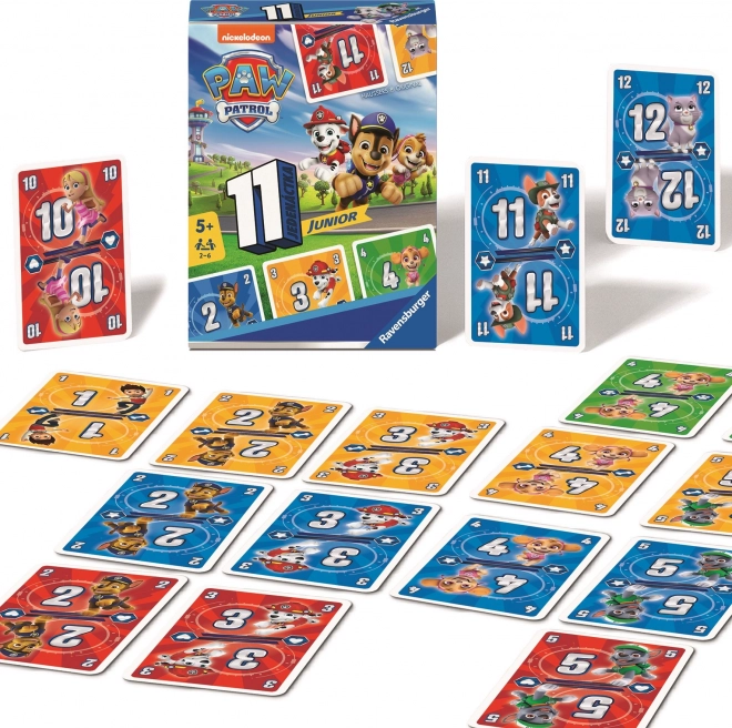 Jeu de cartes Ravensburger Onze - Pat'Patrouille