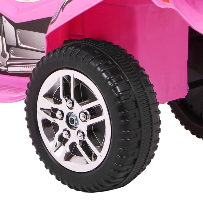 Tricycle BJX-088 moto électrique + sons + lumières – Rose