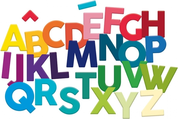 Vilac Alphabet magnétique en bois - Lettres majuscules