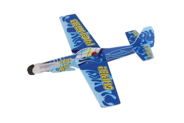 Avion en mousse à lancer 18cm mélange de types en sachet