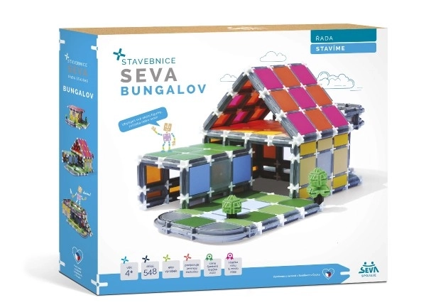 Jeu de construction SEVA Construisons un Bungalow