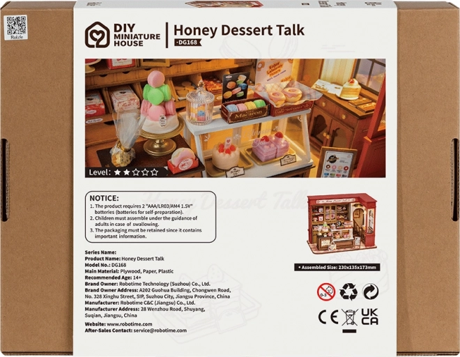 Rolife DIY 3D puzzle en bois Pâtisserie
