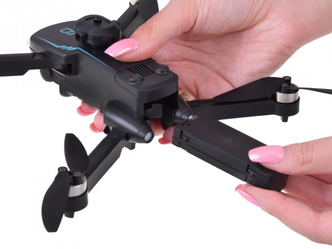 Drone pliable avec caméra et télécommande