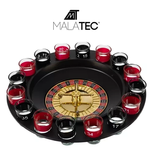 Ruleta de fête + verres à liqueur