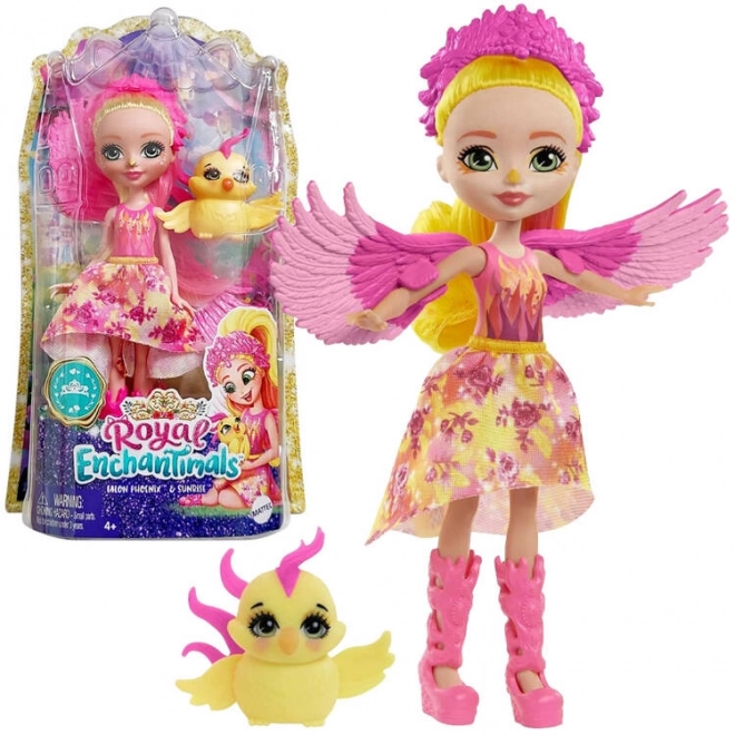 Poupée Enchantimals avec animal de compagnie Phénix