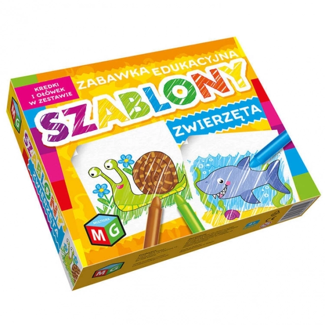 Gabarits Animaux set de crayons KS0560