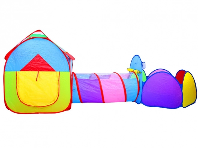 Ensemble enfant 3-en-1 Maison, Tunnel et Enclos