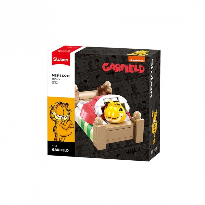 Jeu de construction Sluban Garfield au lit