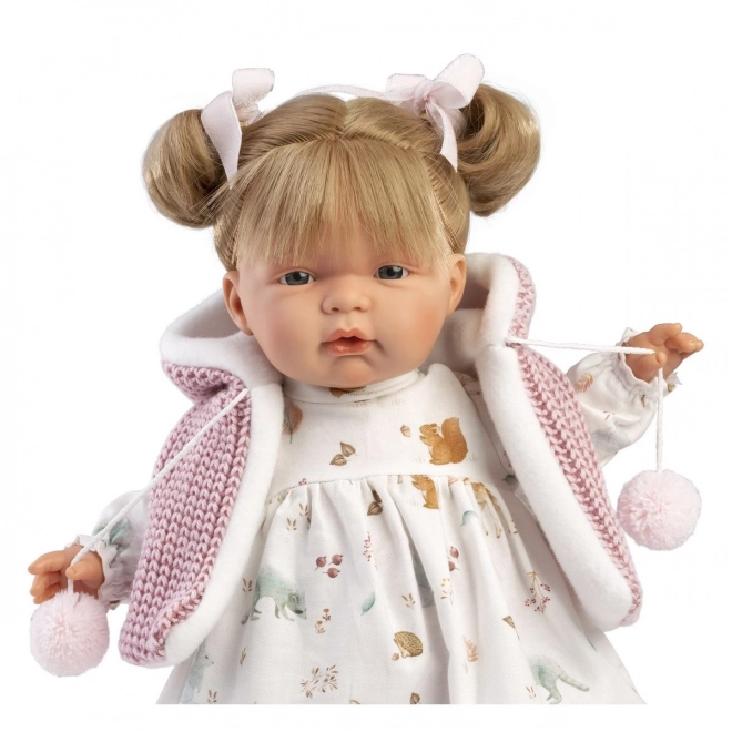 Poupée Joelle avec ventre mou 38 cm