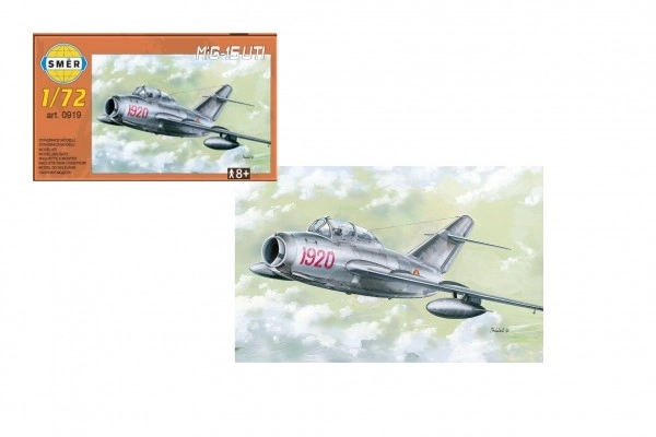 Modèle MiG-15 UTI 1:72 15 x 14 cm dans une boîte de 25x14x5 cm