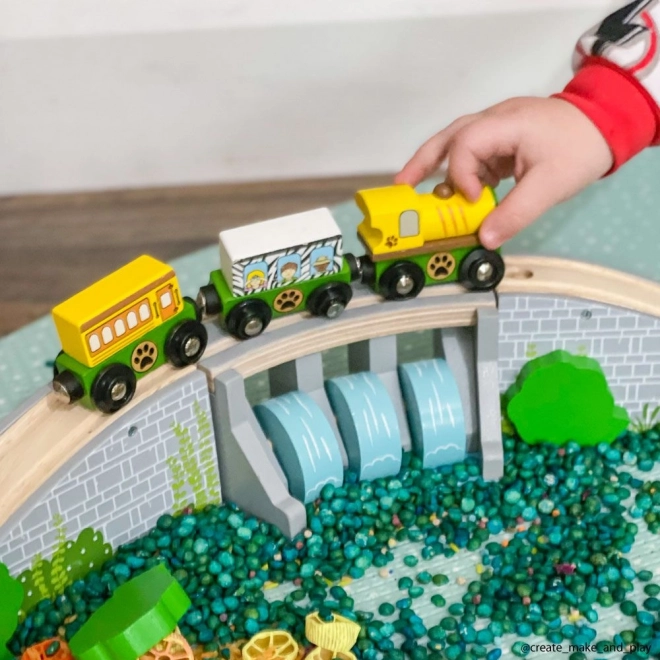 Pont avec cascade Bigjigs Rail