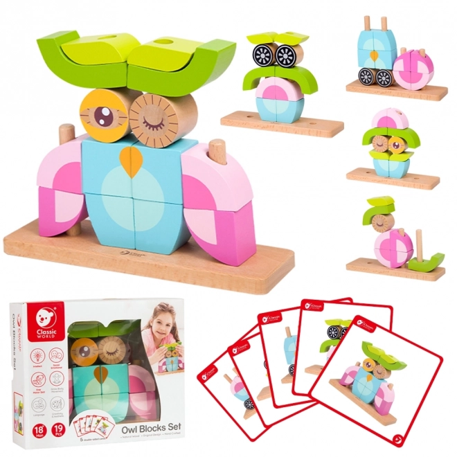 Puzzle en bois - Chouette