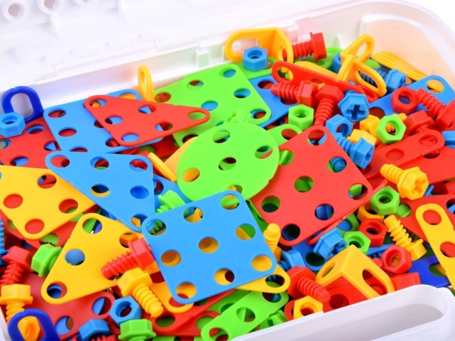 Blocs de construction avec perceuse 268 pièces