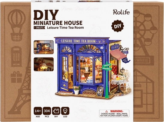 Maison miniature Salon de thé pour des moments de détente