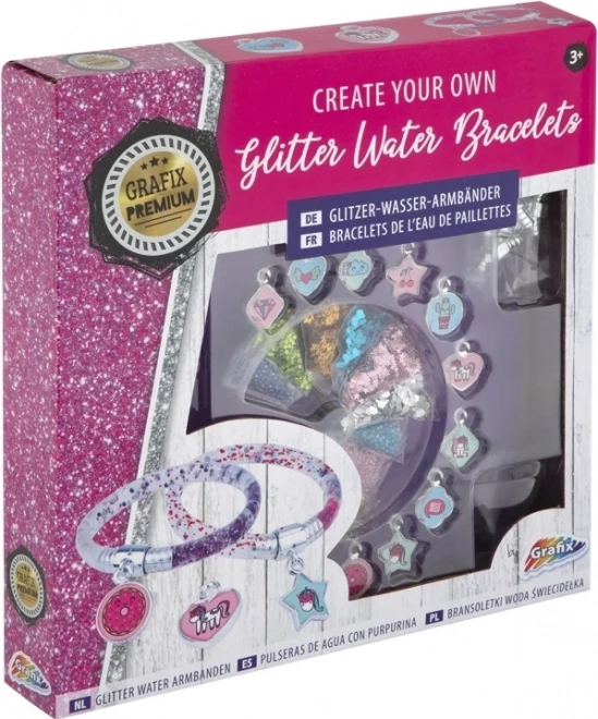Bracelets aquatiques scintillants GRAFIX – kit créatif