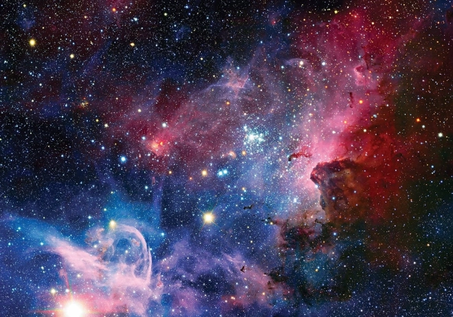 Puzzle Galaxy : Vue infrarouge de la nébuleuse de la Carène 500 pièces