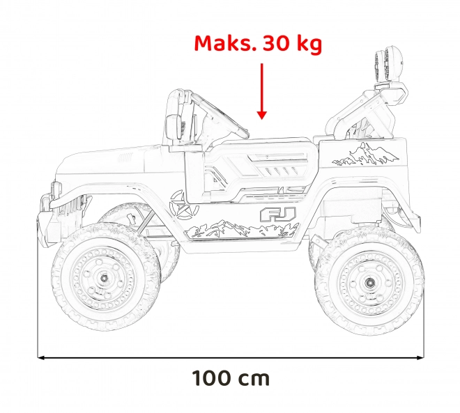 Toyota FJ Cruiser pour enfants – Camouflage