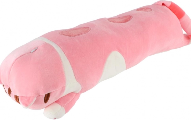 Jouet en peluche chat allongé