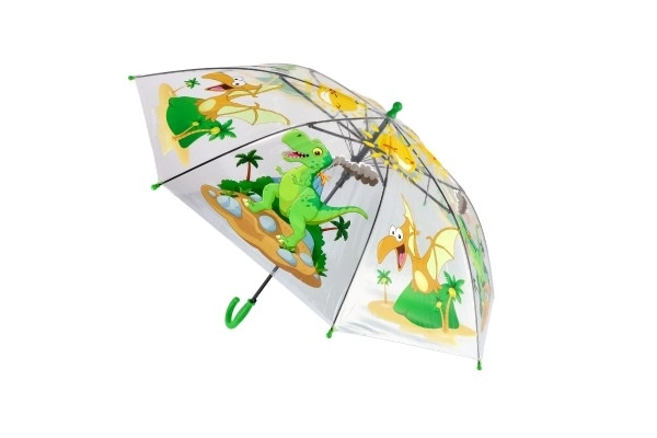 Parapluie manuel avec dinosaures