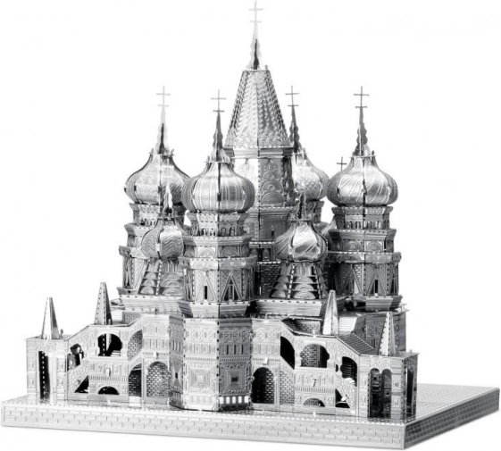 Metal Earth puzzle 3D cathédrale Saint-Basile ICONX