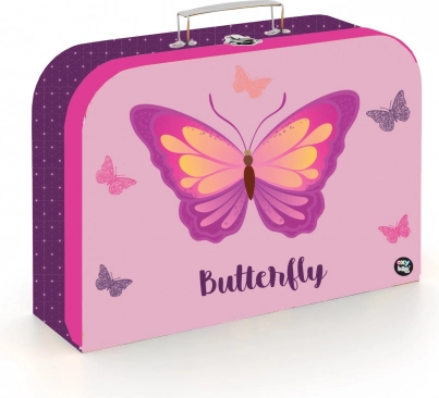 Valisette enfant Papillon 34 cm