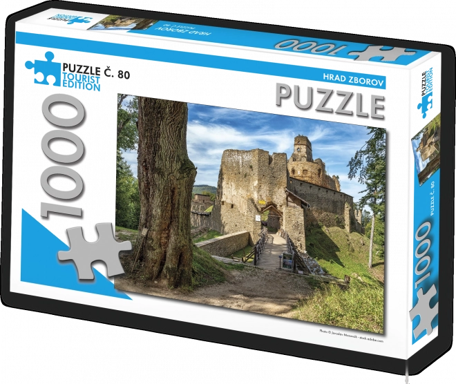 Puzzle Édition Touristique Château Zborov 1000 pièces
