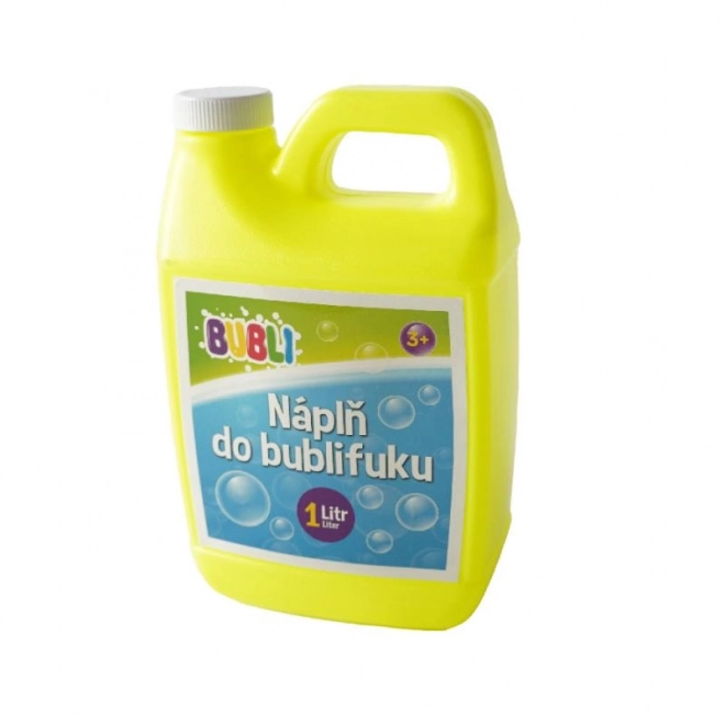 BUBLI Recharge pour machine à bulles, 1L