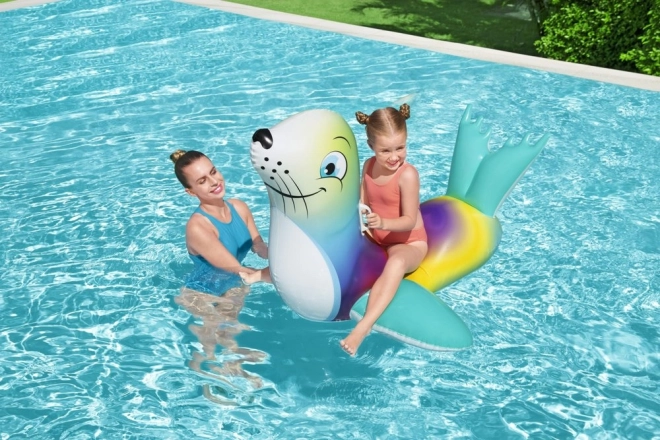 Bestway phoque flottant coloré pour enfants