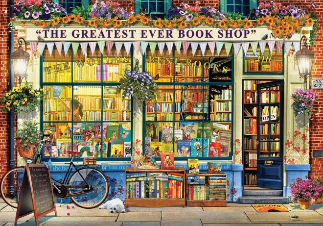 eurographics puzzle la meilleure librairie du monde 1000 pièces
