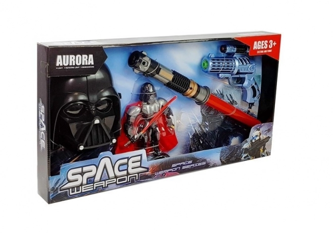 Masque de sabre laser Guerrier de l'espace