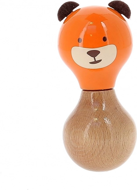 Hochet en bois Ours Marcel de Vilac