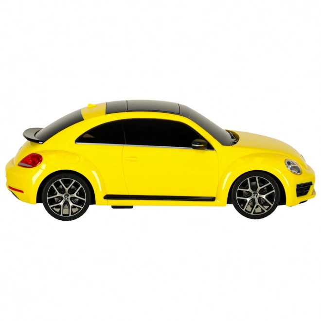 Voiture télécommandée R/C Volkswagen Coccinelle Rastar 1:14 jaune