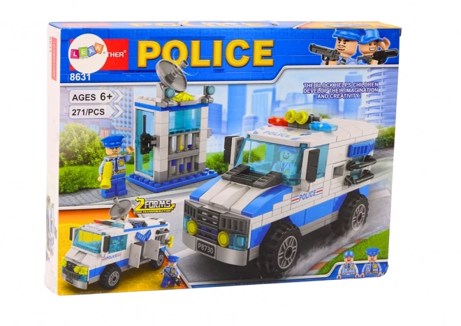 Voiture de police Construction 271 Ensemble de briques