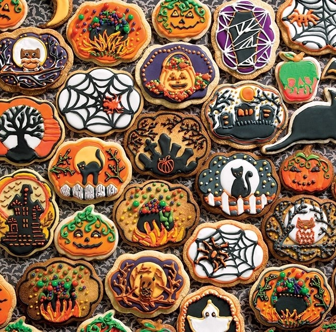 Puzzle familial Petits pains d’épices d’Halloween de Cobble Hill