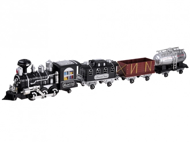RC0612 Locomotive avec wagons télécommandés
