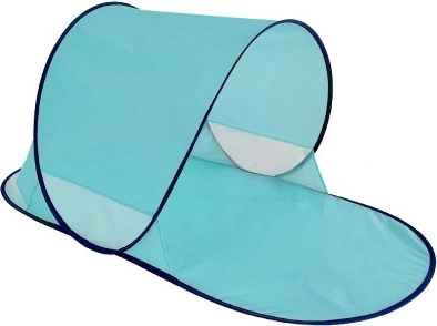 Tente de plage auto-déployante avec filtre UV – Bleu