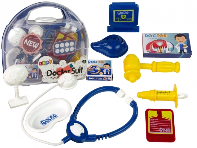 Kit médical pour enfants dans une valise