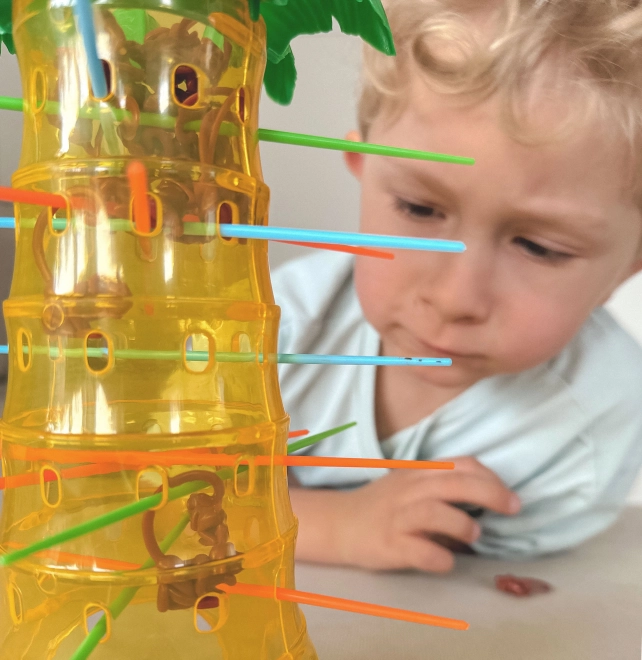 Jeu de Compétences Singes Tombants Woopie pour Enfants 3+