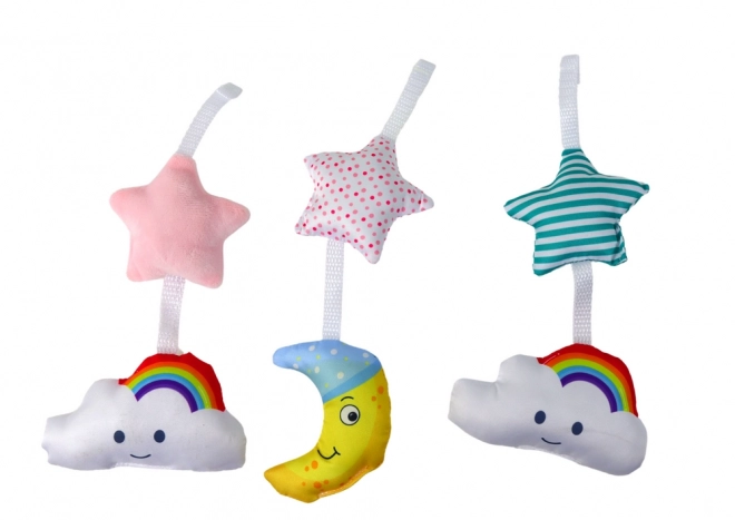 Lit bébé Carousel Baby Sound Sky Pink