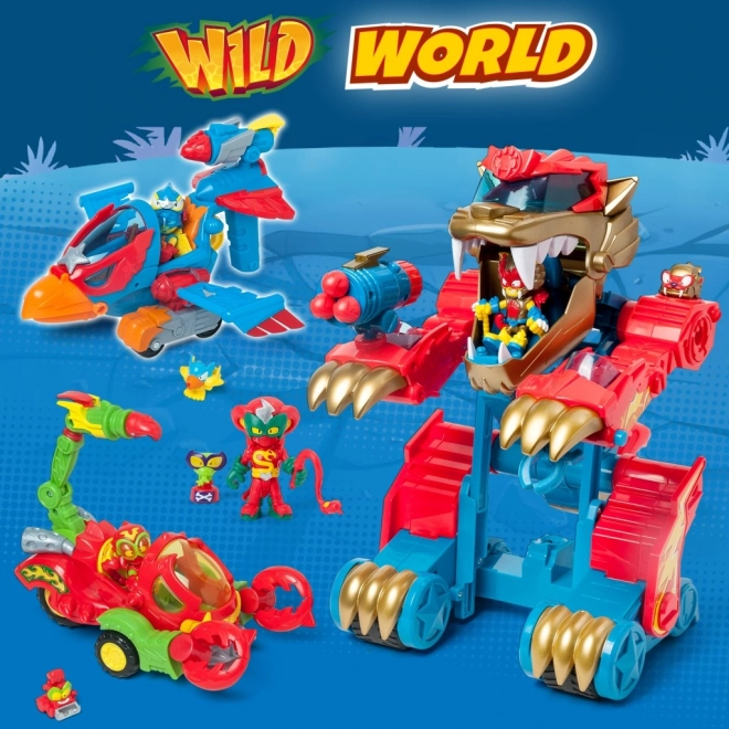Ensemble de jeu SuperThings Wild Tigerbot
