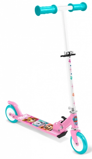 Trottinette à deux roues Paw Patrol rose