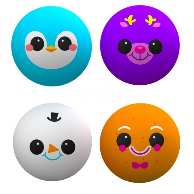 Schylling NeeDoh Ensemble de balles Squishmas Squishkins