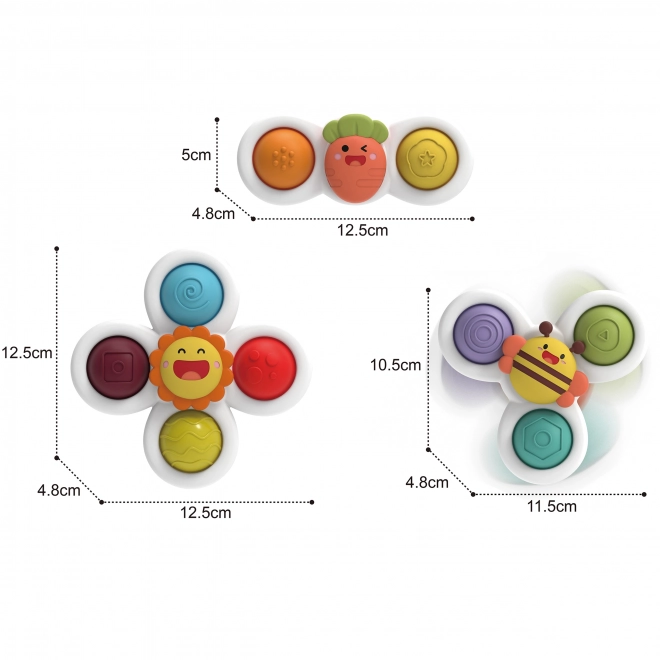 Jouet pour enfant WOOPIE 3en1 Spinner