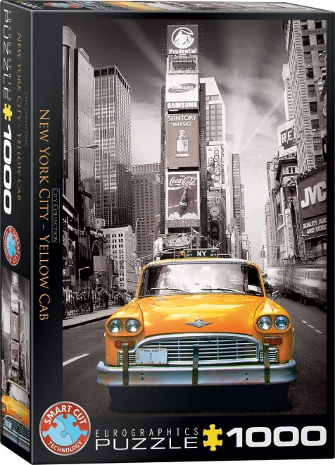 EUROGRAPHICS Puzzle Taxi jaune à New York 1000 pièces