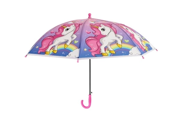 Parapluie manuel avec des licornes