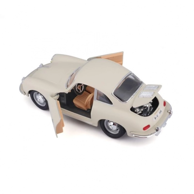 Bburago 1:24 Porsche 356B Coupé (1961) Ivoire